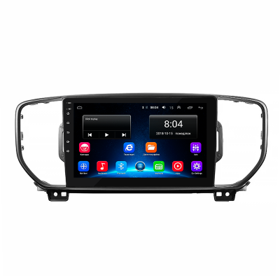 Штатная магнитола Lesko для Kia Sportage IV 2016-2018 экран 9" 2/32Gb Wi-Fi GPS Base