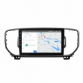 Штатная магнитола Lesko для Kia Sportage IV 2016-2018 экран 9" 2/32Gb Wi-Fi GPS Base