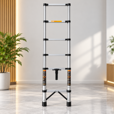 Стальная телескопическая лестница / Раскладная лестница Carbon Steel 2,3 м