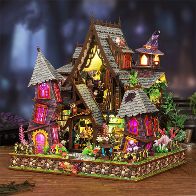 Румбокс магический дом конструктор DIY House ES021 Magic Forest сборный румбокс