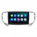 Штатная магнитола Lesko для Kia Sportage IV Рестайлинг 2018-н.в. экран 9" 4/64Gb 4G Wi-Fi GPS Top