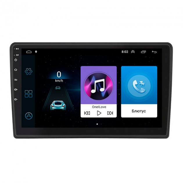 Штатная магнитола Lesko для LADA (ВАЗ) Granta I 2011-2018 экран 9" 1/16Gb Wi-Fi GPS Base