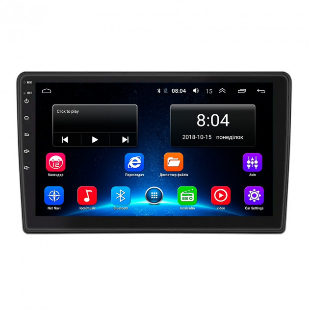 Штатная магнитола Lesko для LADA (ВАЗ) Granta I 2011-2018 экран 9" 2/32Gb Wi-Fi GPS Base