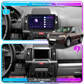Штатная магнитола Lesko для Land Rover Freelander II Рестайлинг 2010-2012 экран 9" 6/128Gb 4G Wi-Fi GPS Top