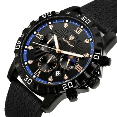 Poedagar Extra Prestige Black, 2 ремінці