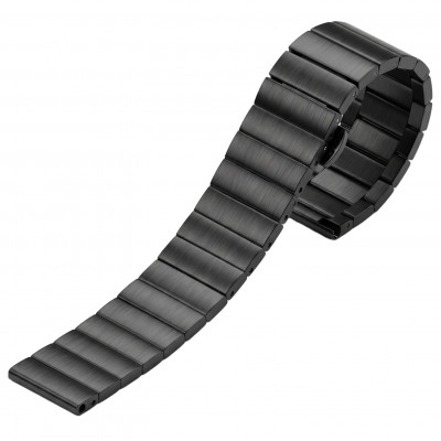 Ремінець металевий Centurion Black 22 мм