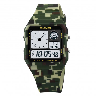 Годинник наручний Skmei 2347CMAG Camo Green