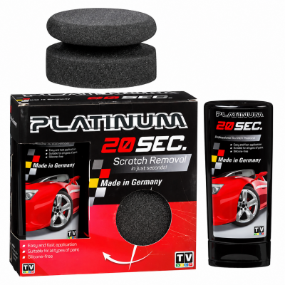 Паста для удаления царапин автомобиля Platinum 20 sec