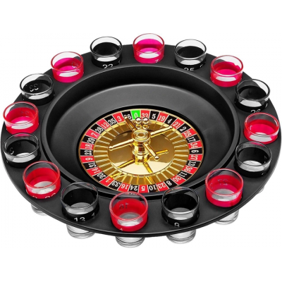 Рулетка с стопками Drinking Roulette Set i3-90 алко рулетка казино на 16 рюмок