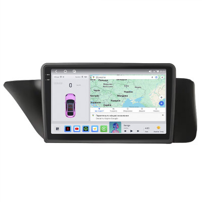 Штатная магнитола Lesko для Lexus ES VI 2012-2015 экран 9" 4/64 QLED CarPlay 4G Wi-Fi GPS 360 Prime