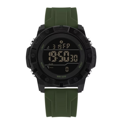 Тактичний годинник Sanda 2193 Army Green з водонепроникністю 5 ATM та підсвічуванням