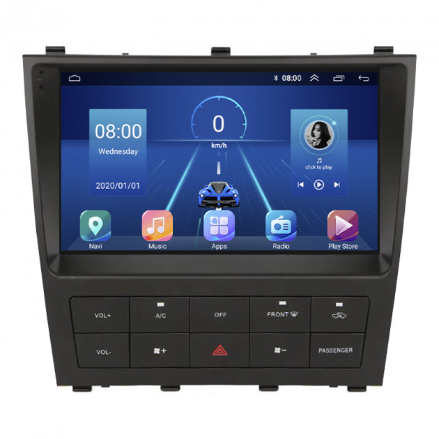 Штатная магнитола Lesko для Lexus IS I 1999-2005 экран 9" 2/32Gb 4G Wi-Fi GPS Top