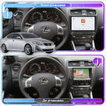 Штатная магнитола Lesko для Lexus IS II 2005-2008 экран 10" 4/64 QLED CarPlay 4G Wi-Fi GPS 360 Prime