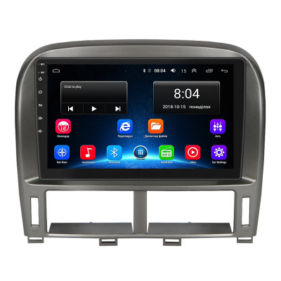 Штатная магнитола Lesko для Lexus LS III ver 2 2000-2003 экран 9" 2/32Gb Wi-Fi GPS Base