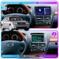 Штатная магнитола Lesko для Lexus LS III ver 2 2000-2003 экран 9" 2/32Gb 4G Wi-Fi GPS Top