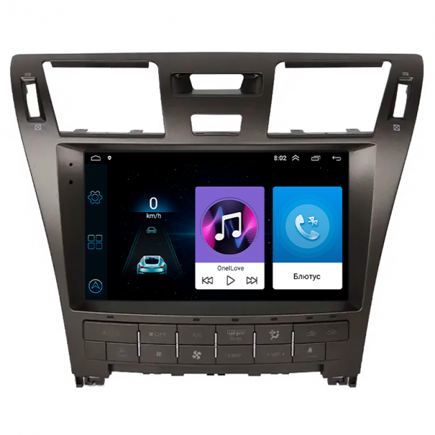 Штатная магнитола Lesko для Lexus LS IV 2006-2009 экран 10" 1/16Gb Wi-Fi GPS Base