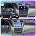 Штатная магнитола Lesko для Lexus LS IV Рестайлинг 2009-2012 экран 10" 1/16Gb Wi-Fi GPS Base