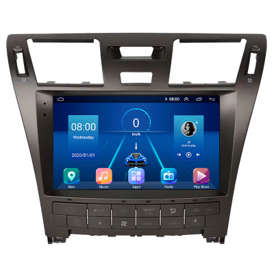 Штатная магнитола Lesko для Lexus LS IV Рестайлинг 2009-2012 экран 10" 6/128Gb 4G Wi-Fi GPS Top