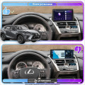 Штатная магнитола Lesko для Lexus NX I Рестайлинг 2017-2021 экран 9" 2/32Gb CarPlay 4G Wi-Fi GPS Prime