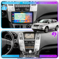 Штатная магнитола Lesko для Lexus RX II 2003-2006 экран 9" 2/32Gb CarPlay 4G Wi-Fi GPS Prime