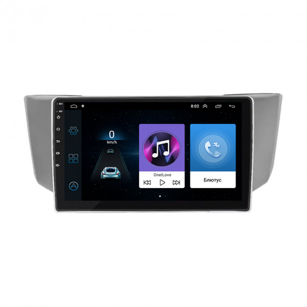 Штатная магнитола Lesko для Lexus RX II Рестайлинг 2006-2009 экран 9" 1/16Gb Wi-Fi GPS Base