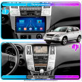 Штатная магнитола Lesko для Lexus RX II Рестайлинг 2006-2009 экран 9" 4/64Gb 4G Wi-Fi GPS Top