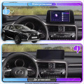 Штатная магнитола Lesko для Lexus RX IV Рестайлинг 2019-н.в. экран 10" 2/32Gb Wi-Fi GPS Base