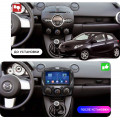 Штатная магнитола Lesko для Mazda 2 II (DE) 2007-2010 экран 9" 2/32Gb Wi-Fi GPS Base