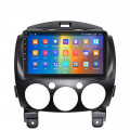 Штатная магнитола Lesko для Mazda 2 II Рестайлинг (DE2) 2010-2014 экран 9" 2/32Gb CarPlay 4G Wi-Fi GPS Prime