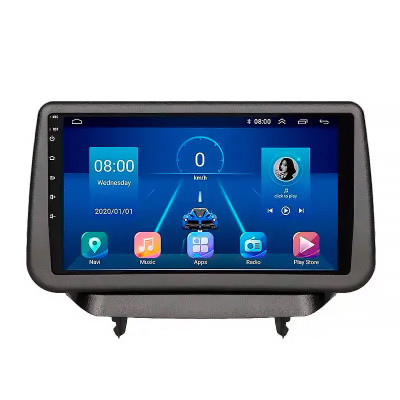 Штатная магнитола Lesko для Mazda 2 III (DJ) 2014-2019 экран 9" 4/64Gb 4G Wi-Fi GPS Top