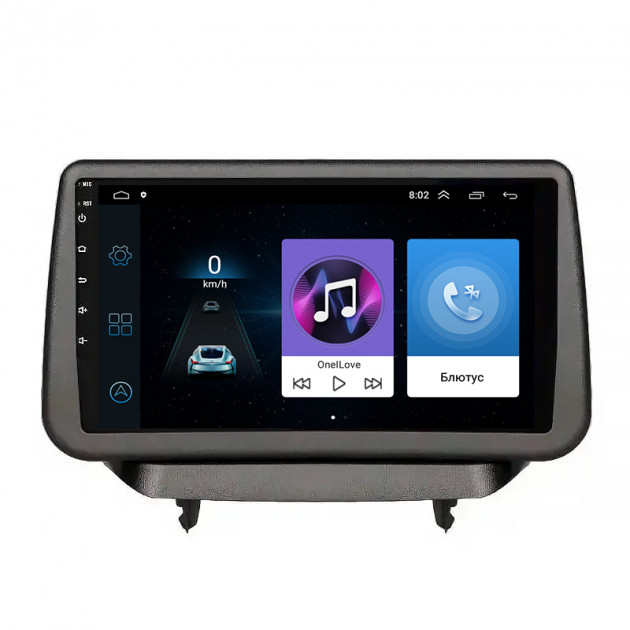 Штатная магнитола Lesko для Mazda 2 III (DJ) Рестайлинг 2019-н.в. экран 9" 1/16Gb Wi-Fi GPS Base
