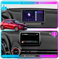 Штатная магнитола Lesko для Mazda 2 III (DJ) Рестайлинг 2019-н.в. экран 9" 6/128Gb 4G Wi-Fi GPS Top