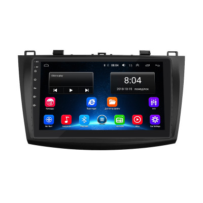 Штатная магнитола Lesko для Mazda 3 II (BL) 2008-2011 экран 9" 2/32Gb Wi-Fi GPS Base