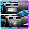 Штатная магнитола Lesko для Mazda 3 II (BL) Рестайлинг 2011-2013 экран 9" 2/32Gb CarPlay 4G Wi-Fi GPS Prime