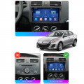 Штатная магнитола Lesko для Mazda 3 II (BL) Рестайлинг 2011-2013 экран 9" 6/128Gb 4G Wi-Fi GPS Top