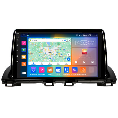 Штатная магнитола Lesko для Mazda 3 III (BM) 2013-2017 экран 9" 2/32Gb CarPlay 4G Wi-Fi GPS Prime