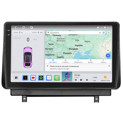 Штатная магнитола Lesko для Mazda 3 IV (BP) 2019-н.в. экран 10" 4/64 QLED CarPlay 4G Wi-Fi GPS 360 Prime