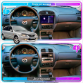 Штатная магнитола Lesko для Mazda 323  2003-2008 экран 9" 4/64Gb 4G Wi-Fi GPS Top