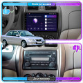 Штатная магнитола Lesko для Mazda 323 VI (BJ) Рестайлинг 2000-2003 экран 9" 4/64Gb 4G Wi-Fi GPS Top