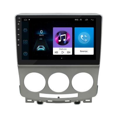 Штатная магнитола Lesko для Mazda 5 I (CR) Рестайлинг 2007-2010 экран 9" 1/16Gb Wi-Fi GPS Base