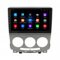 Штатная магнитола Lesko для Mazda 5 I (CR) Рестайлинг 2007-2010 экран 9" 1/16Gb Wi-Fi GPS Base