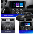 Штатная магнитола Lesko для Mazda 5 II (CW) 2010-2015 экран 9" 1/16Gb Wi-Fi GPS Base