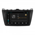 Штатная магнитола Lesko для Mazda 6 II (GH) 2007-2009 экран 9" 2/32Gb 4G Wi-Fi GPS Top