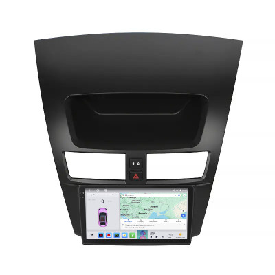 Штатная магнитола Lesko для Mazda BT-50 II 2011-2015 экран 9" 4/64 QLED CarPlay 4G Wi-Fi GPS 360 Prime