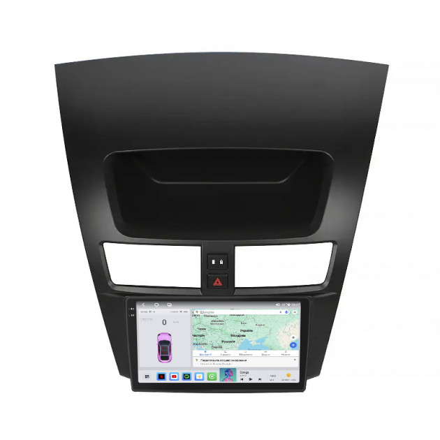 Штатная магнитола Lesko для Mazda BT-50 II Рестайлинг 2015-2020 экран 9" 4/64 QLED CarPlay 4G Wi-Fi GPS 360 Prime