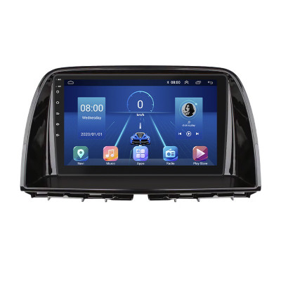 Штатная магнитола Lesko для Mazda CX-5 I 2011-2015 экран 9" 2/32Gb 4G Wi-Fi GPS Top