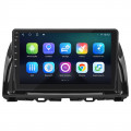 Штатная магнитола Lesko для Mazda CX-5 I Рестайлинг 2015-2017 экран 10" 4/64Gb 4G Wi-Fi GPS Top