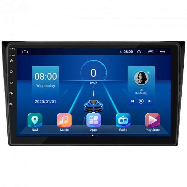 Штатная магнитола Lesko для Mazda CX-9 I 2006-2012 экран 10" 4/32Gb 4G Wi-Fi GPS Top