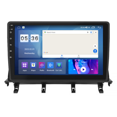 Штатная магнитола Lesko для Mazda Demio II (DY) 2002-2007 экран 10" 4/64Gb CarPlay 4G Wi-Fi GPS Prime