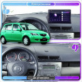 Штатная магнитола Lesko для Mazda Demio II (DY) 2002-2007 экран 10" 4/64Gb CarPlay 4G Wi-Fi GPS Prime